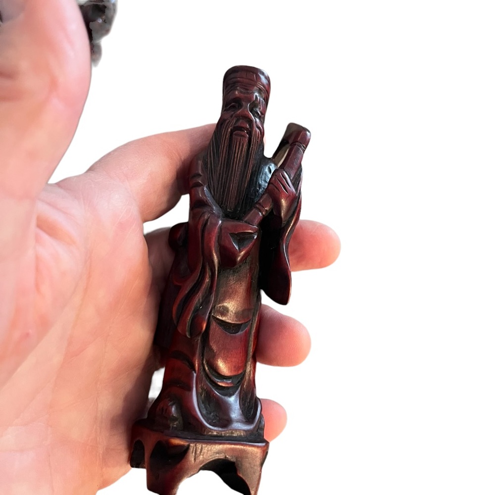 Hand Crafted Red Figurine Set - Picture 13 of 14